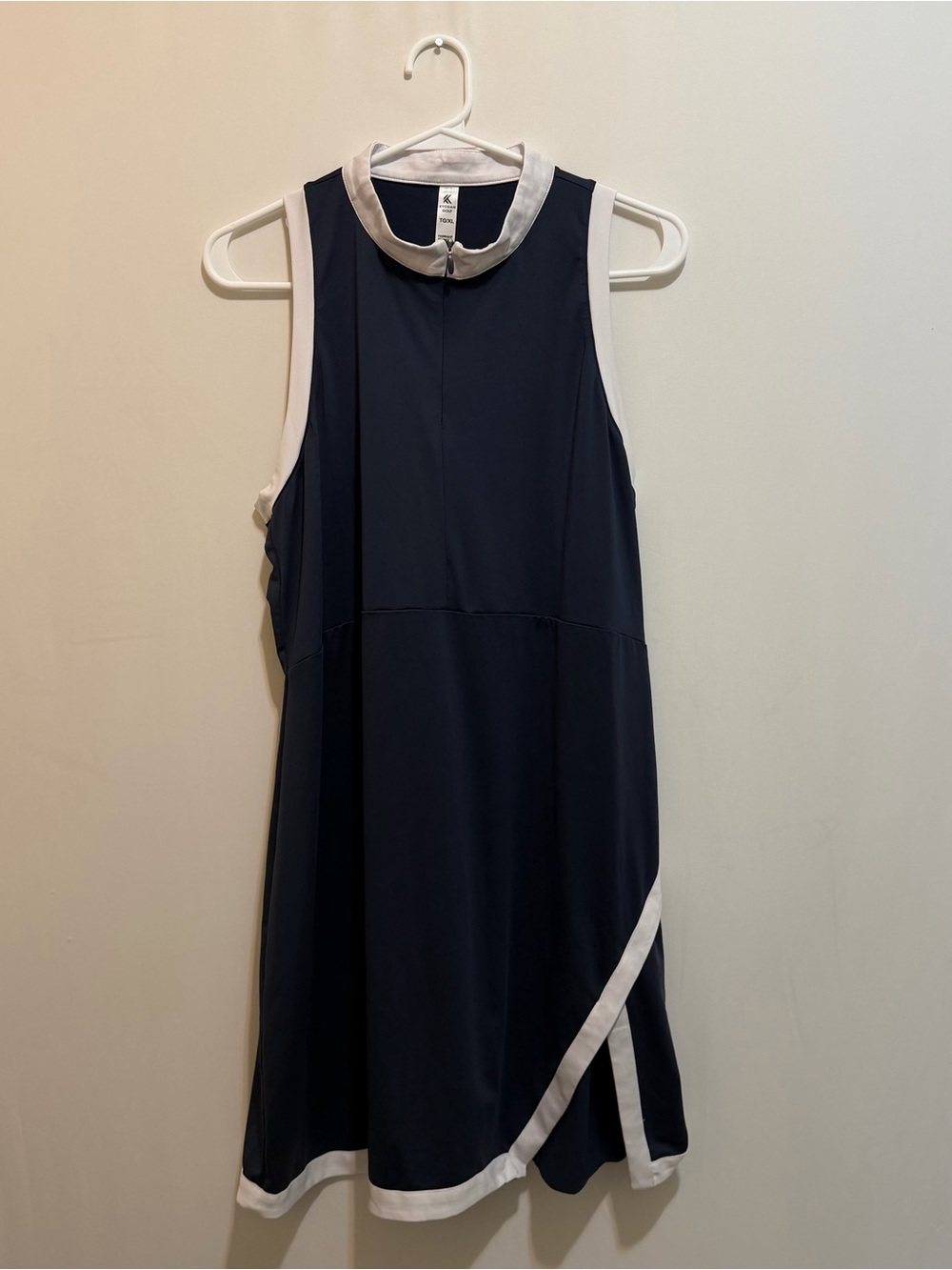 Kyodan Navy and White Sleeveless Golf Polo Golf / Active Dress